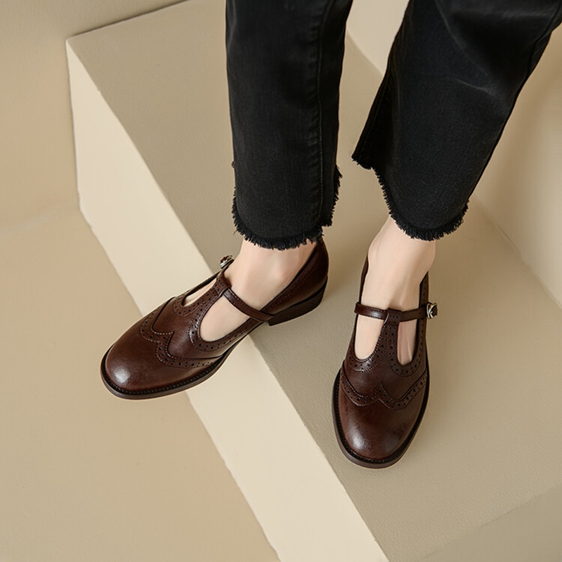 Escarpins en cuir fendu pour f - Boots avis et prix